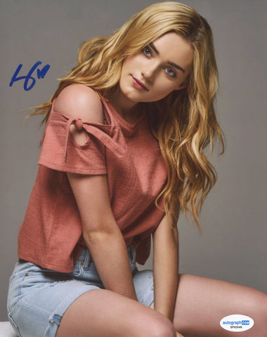 Meg Donnelly Zombies Signed Autograph 8x10 Photo ACOA