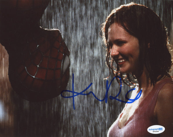 Kirsten Dunst Spiderman Signed Autograph 8x10 Photo ACOA