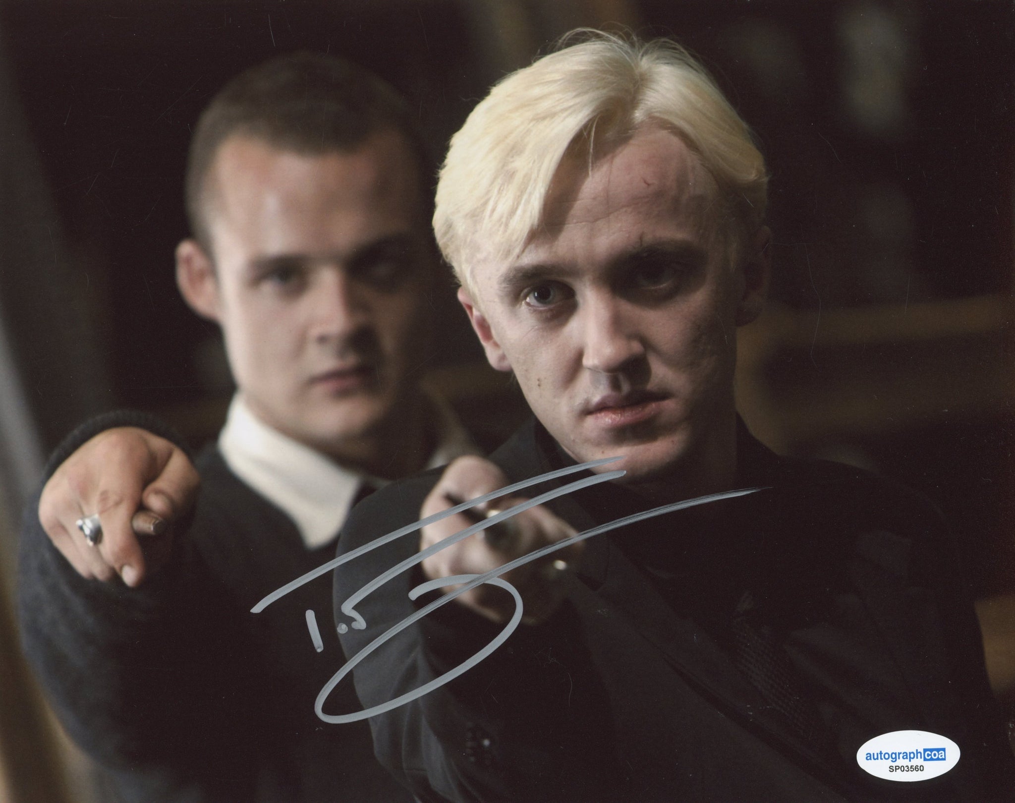 Tom Felton Harry Potter SIgned Autograph 8x10 Photo ACOA