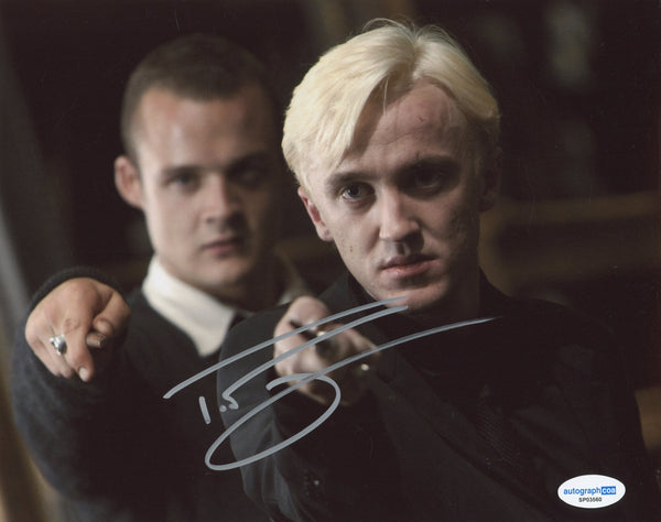 Tom Felton Harry Potter SIgned Autograph 8x10 Photo ACOA