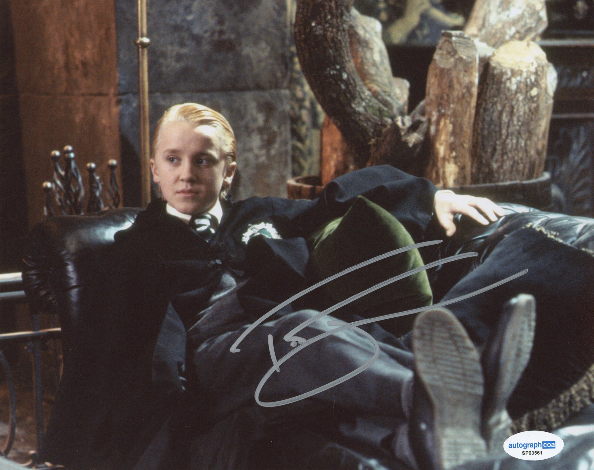 Tom Felton Harry Potter SIgned Autograph 8x10 Photo ACOA