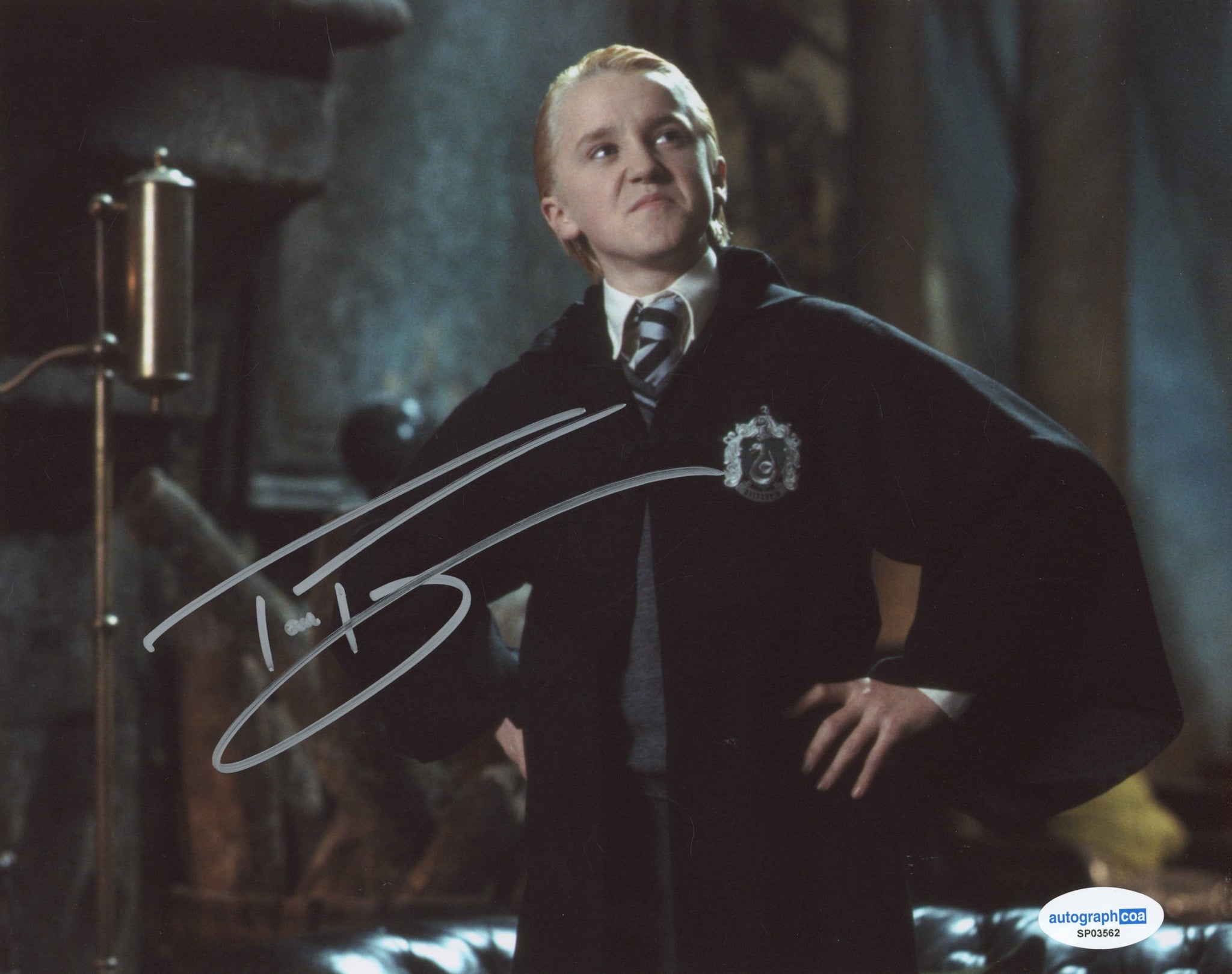Tom Felton Harry Potter SIgned Autograph 8x10 Photo ACOA