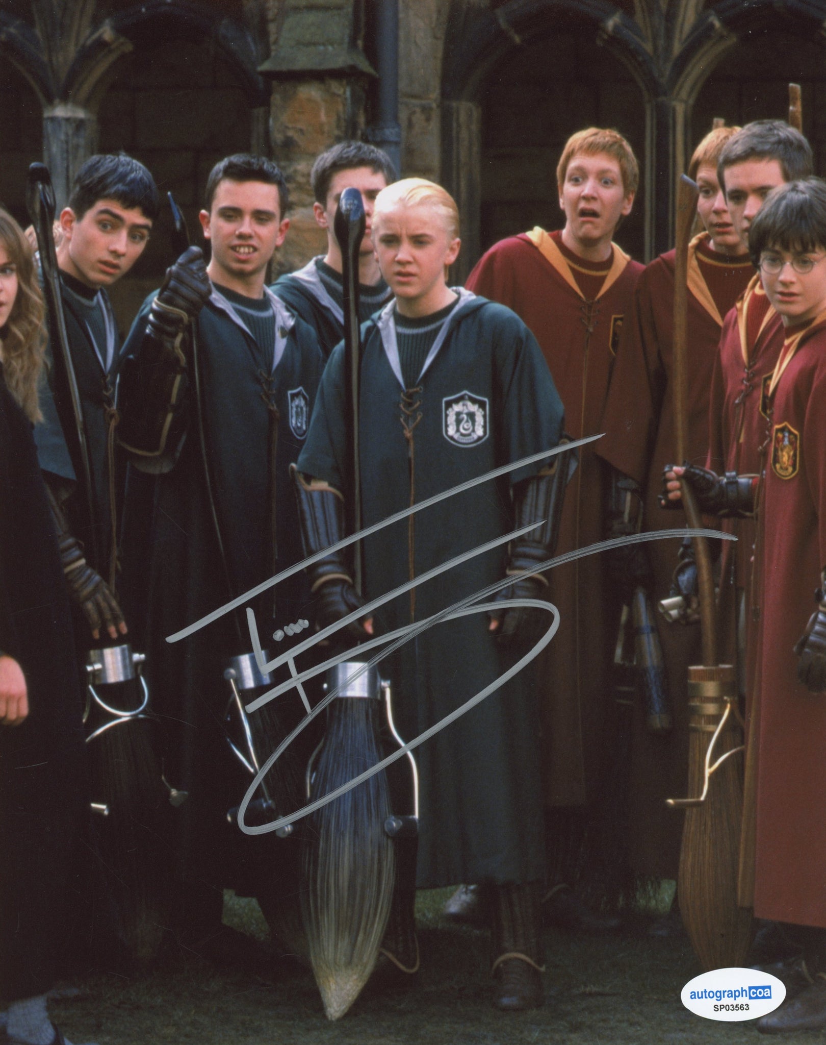 Tom Felton Harry Potter SIgned Autograph 8x10 Photo ACOA