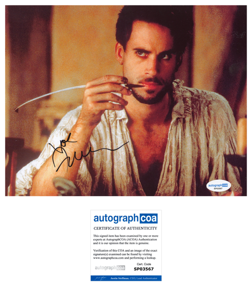 Joseph Fiennes Shakespeare In Love Signed Autograph 8x10 Photo ACOA