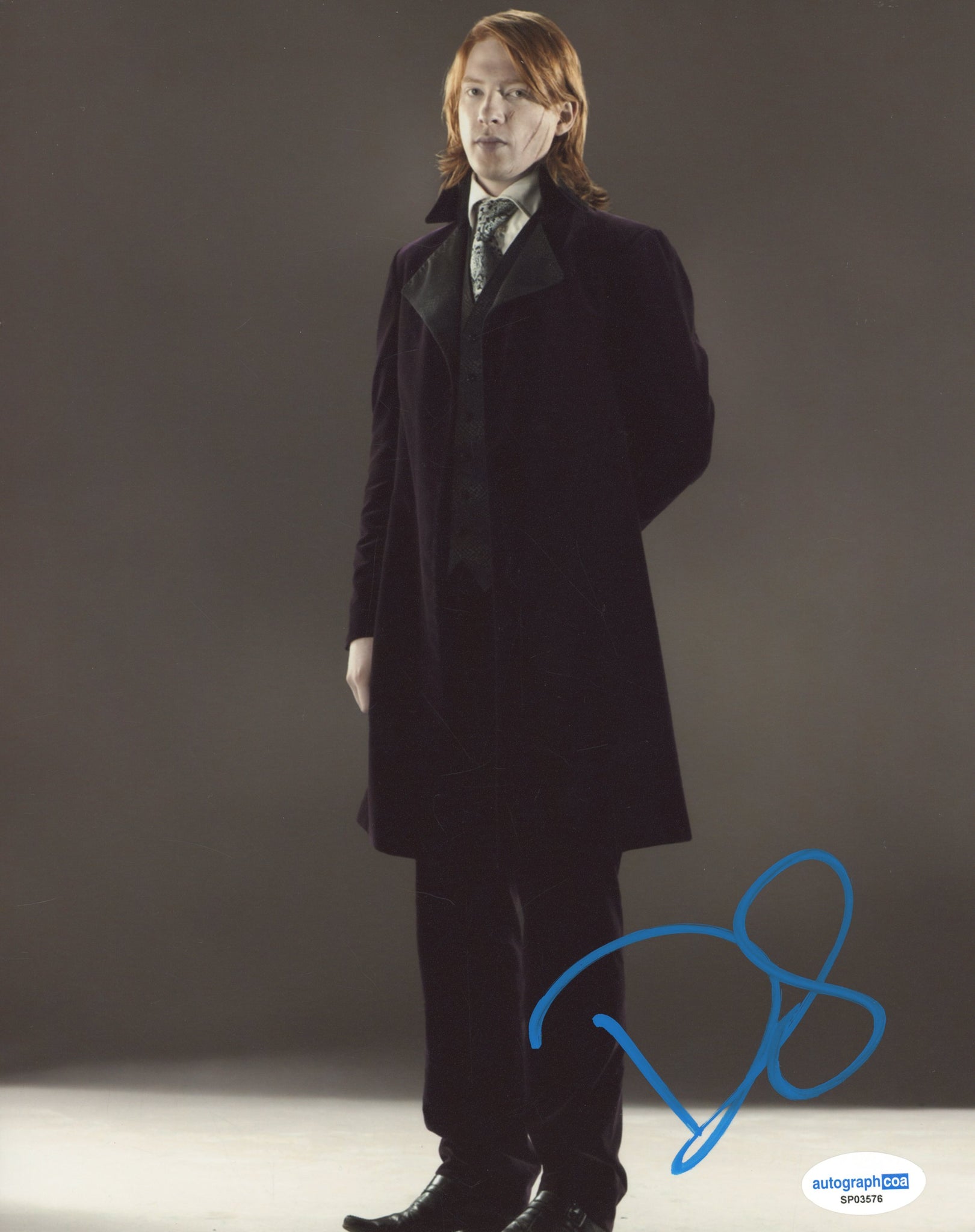 Domhnall Gleeson Harry Potter Signed Autograph 8x10 Photo ACOA