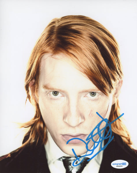 Domhnall Gleeson Harry Potter Signed Autograph 8x10 Photo ACOA