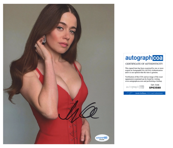 Molly Gordon The Bear Signed Autograph 8x10 Photo ACOA