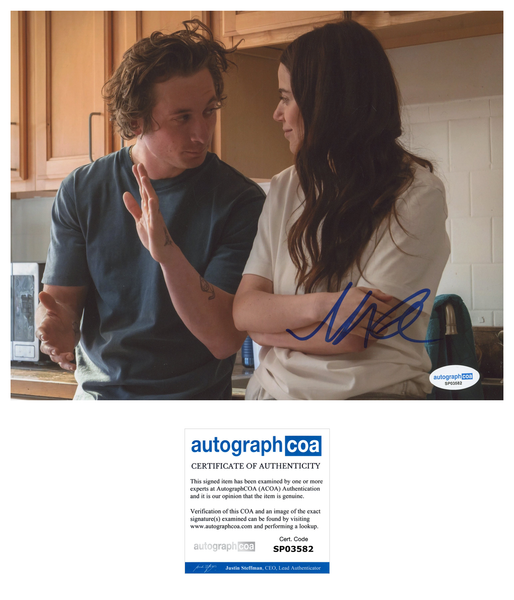 Molly Gordon The Bear Signed Autograph 8x10 Photo ACOA