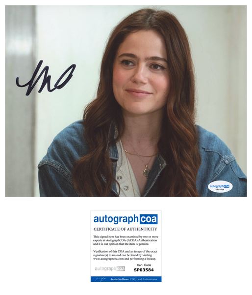 Molly Gordon The Bear Signed Autograph 8x10 Photo ACOA