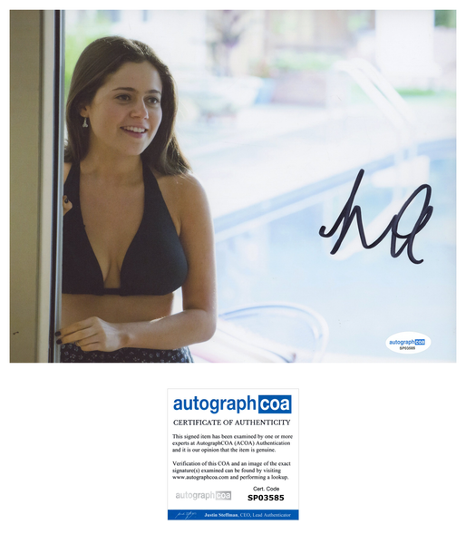 Molly Gordon The Bear Signed Autograph 8x10 Photo ACOA