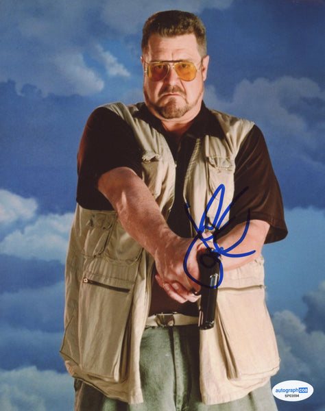 John Goodman Big Lebowski Signed Autograph 8x10 Photo ACOA