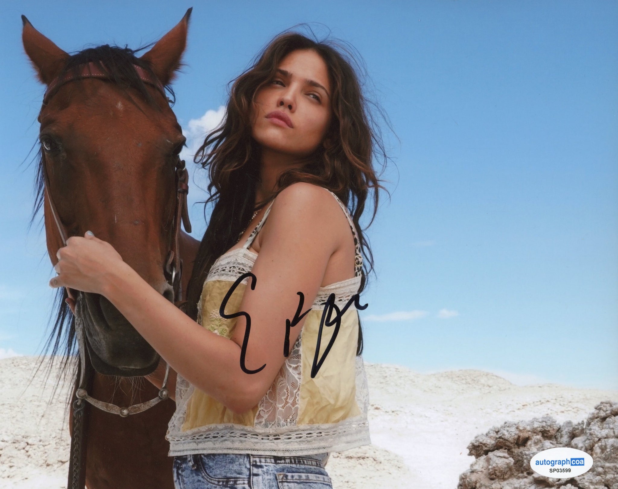 Eiza Gonzalez Sexy Signed Autograph 8x10 Photo ACOA