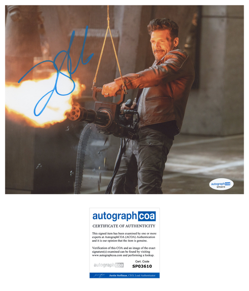 Frank Grillo The Purge Signed Autograph 8x10 Photo ACOA