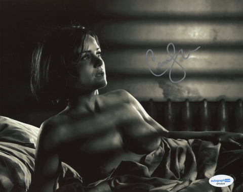 Carla Gugino Sin City Signed Autograph 8x10 Photo ACOA