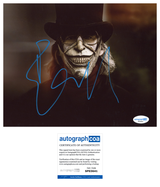 Ethan Hawke Black Phone Signed Autograph 8x10 Photo ACOA