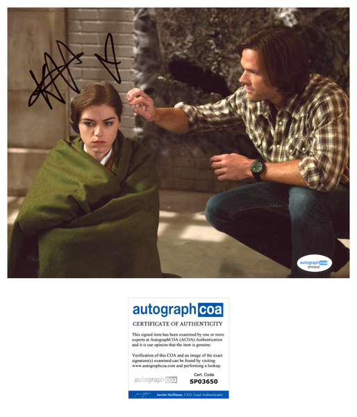 Kaniehtiio Horn Supernatural Signed Autograph 8x10 Photo ACOA