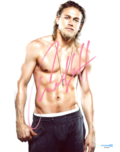 Charlie Hunnam Sons of Anarchy Signed Autograph 8x10 Photo ACOA