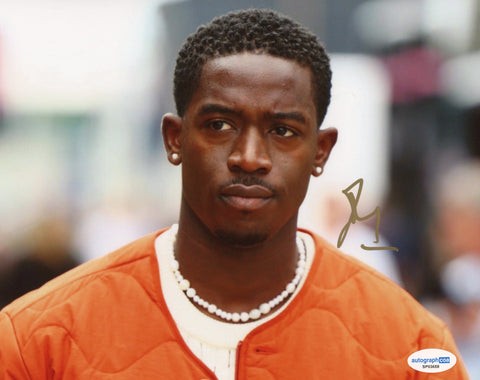 Damson Idris F1 Signed Autograph 8x10 Photo ACOA