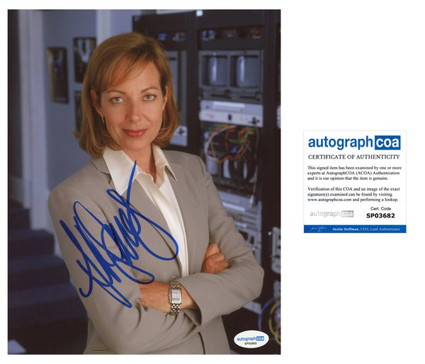 Allison Janney West Wing Signed Autograph 8x10 Photo ACOA