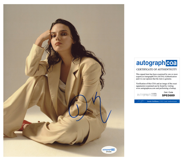 Dafne Keen Sexy Signed Autograph 8x10 Photo ACOA