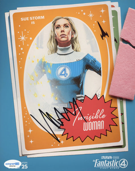 Vanessa Kirby Fantastic Four Signed Autograph 8x10 Photo ACOA