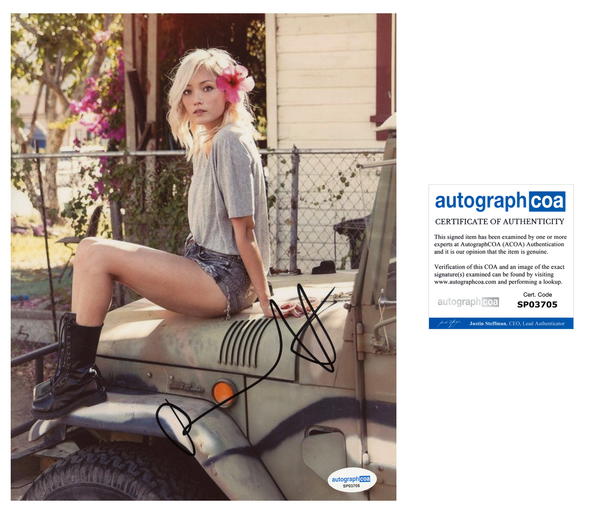 Pom Klementieff Guardians Signed Autograph 8x10 Photo ACOA