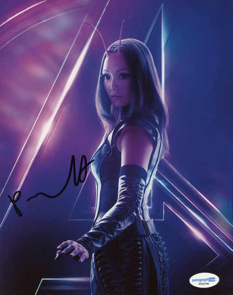 Pom Klementieff Guardians Signed Autograph 8x10 Photo ACOA