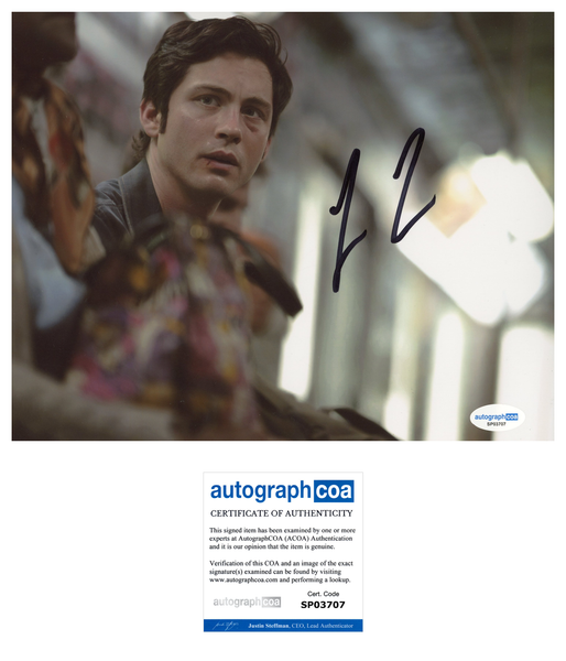 Logan Lerman Signed Autograph 8x10 Photo ACOA