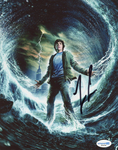 Logan Lerman Percy Jackson Signed Autograph 8x10 Photo ACOA