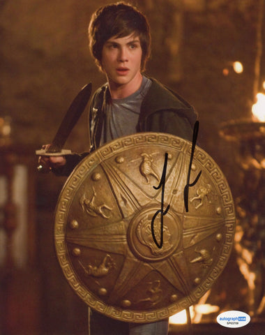 Logan Lerman Percy Jackson Signed Autograph 8x10 Photo ACOA
