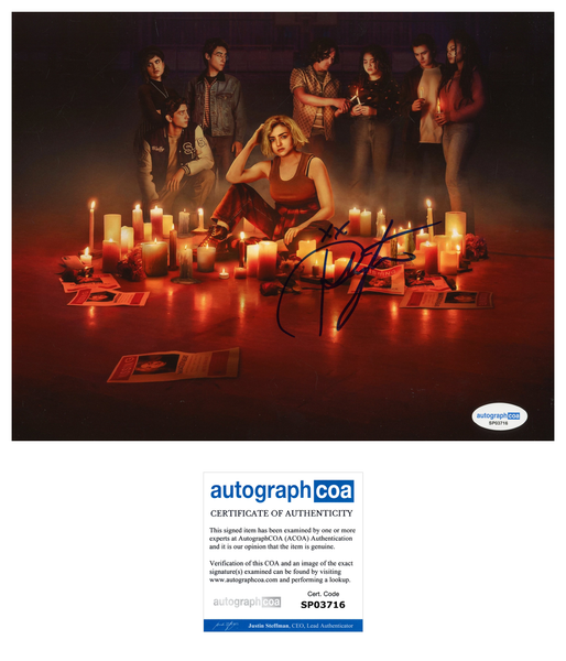 Peyton List School Spirits Signed Autograph 8x10 Photo ACOA