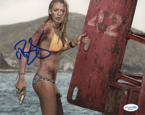 Blake Lively Shallows Signed Autograph 8x10 Photo ACOA