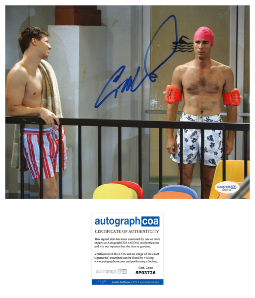 Eric McCormack Will and Grace Signed Autograph 8x10 Photo ACOA