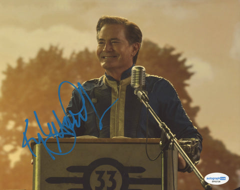 Kyle Maclachlan Fallout Signed Autograph 8x10 Photo ACOA