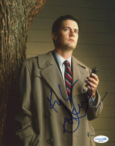 Kyle Maclachlan Twin Peaks Signed Autograph 8x10 Photo ACOA