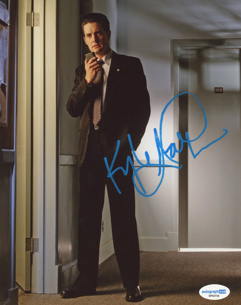 Kyle Maclachlan Twin Peaks Signed Autograph 8x10 Photo ACOA