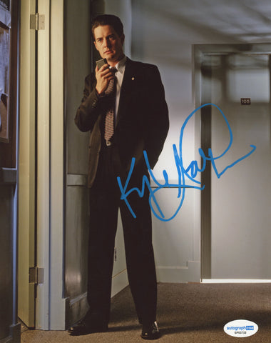 Kyle Maclachlan Twin Peaks Signed Autograph 8x10 Photo ACOA