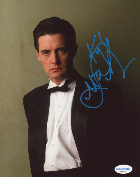 Kyle Maclachlan Twin Peaks Signed Autograph 8x10 Photo ACOA