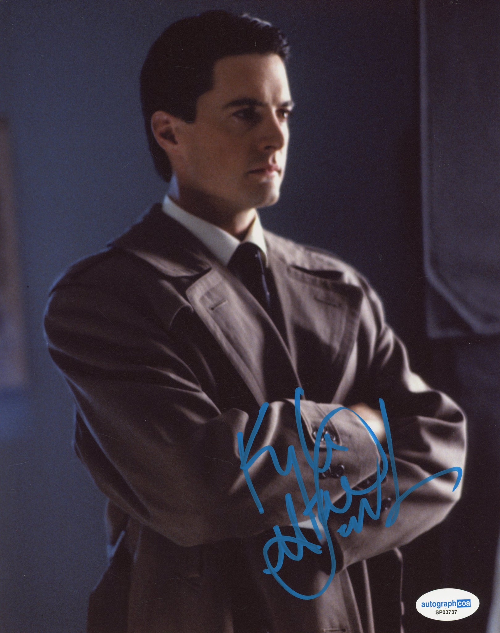 Kyle Maclachlan Twin Peaks Signed Autograph 8x10 Photo ACOA