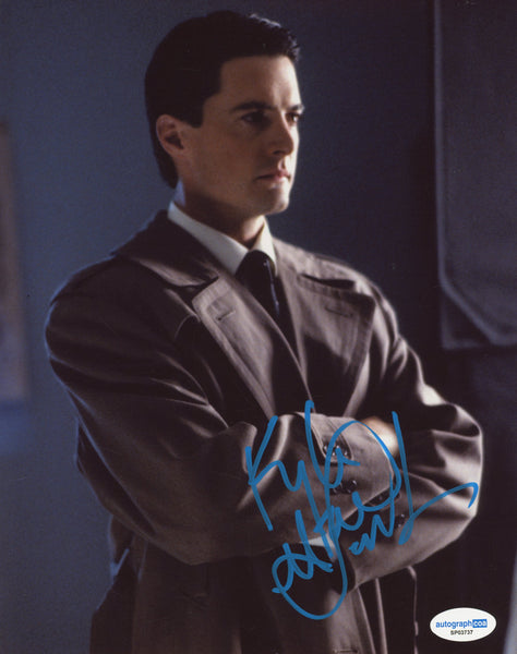 Kyle Maclachlan Twin Peaks Signed Autograph 8x10 Photo ACOA