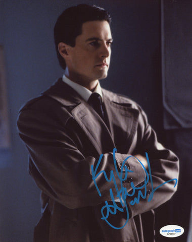 Kyle Maclachlan Twin Peaks Signed Autograph 8x10 Photo ACOA