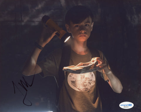 Jaeden Martell IT Signed Autograph 8x10 Photo ACOA