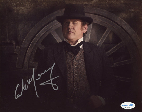 Colm Meaney Hell on Wheels Signed Autograph 8x10 Photo ACOA