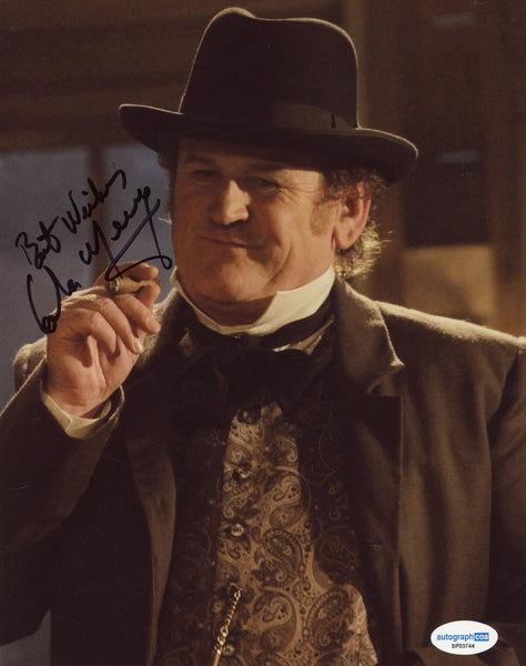 Colm Meaney Hell on Wheels Signed Autograph 8x10 Photo ACOA
