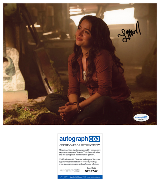 Isabela Merced Last of Us Signed Autograph 8x10 Photo ACOA