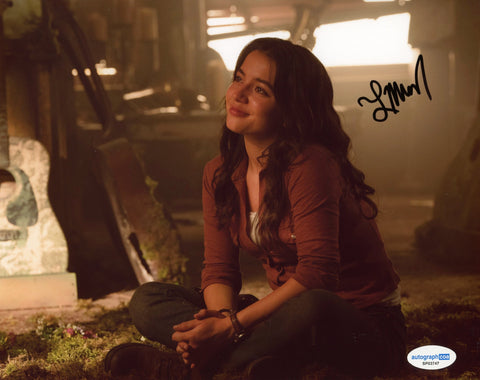 Isabela Merced Last of Us Signed Autograph 8x10 Photo ACOA