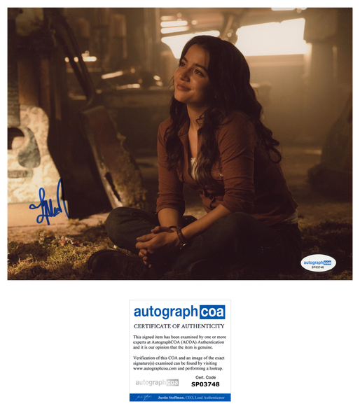 Isabela Merced Last of Us Signed Autograph 8x10 Photo ACOA