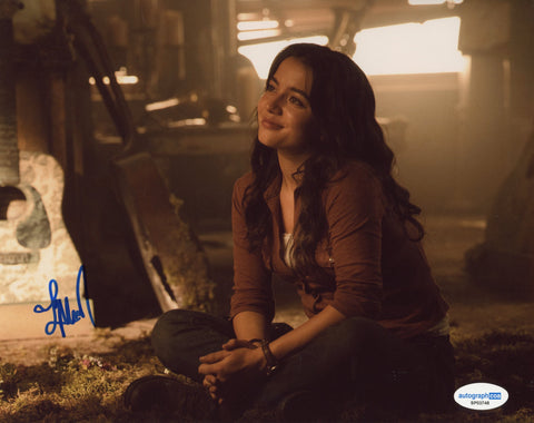 Isabela Merced Last of Us Signed Autograph 8x10 Photo ACOA