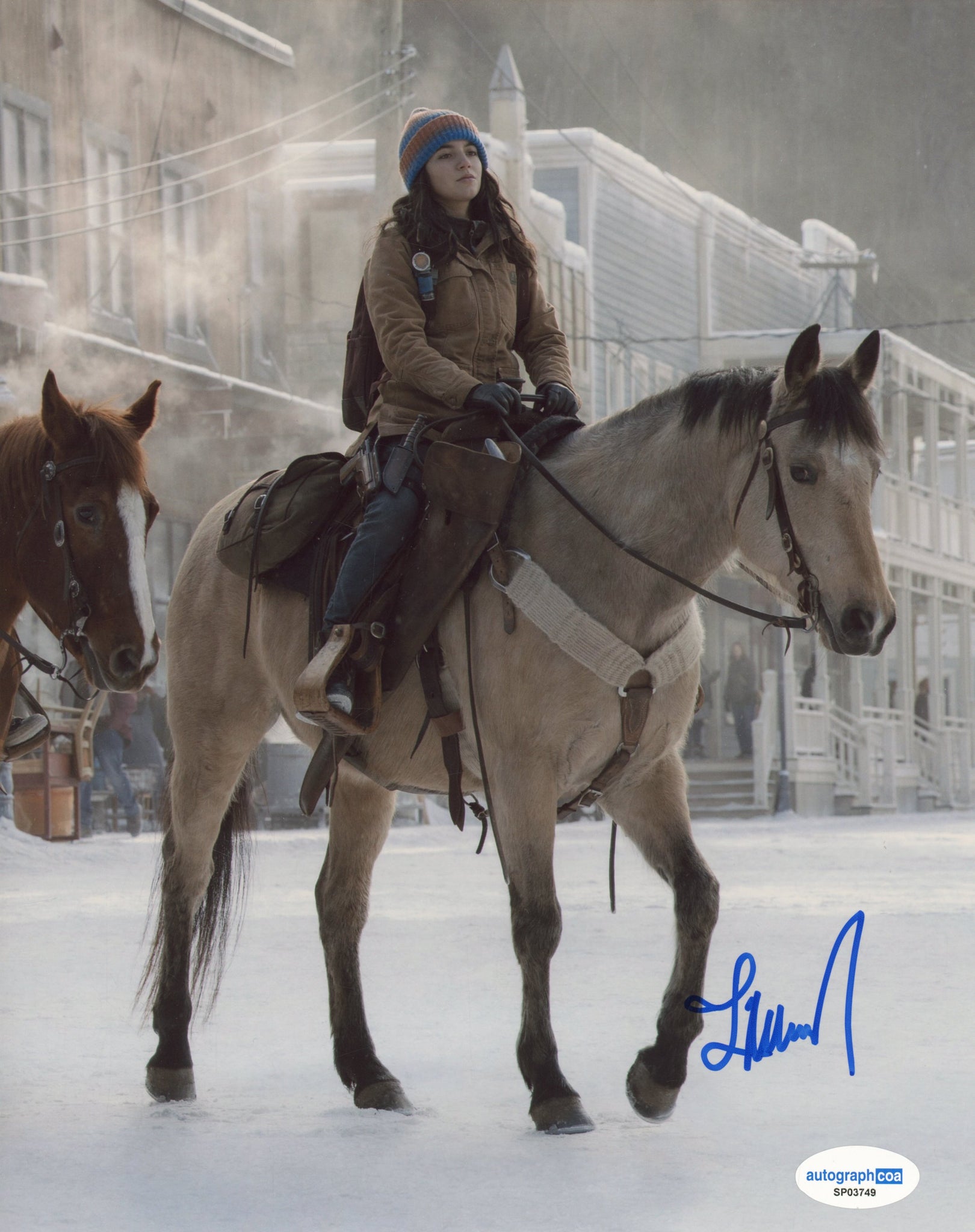 Isabela Merced Last of Us Signed Autograph 8x10 Photo ACOA