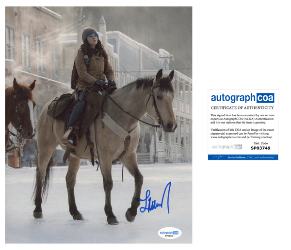 Isabela Merced Last of Us Signed Autograph 8x10 Photo ACOA